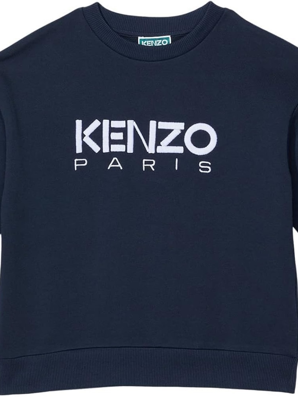Kenzo Kids Navy Sweatshirt‎ with White Logo